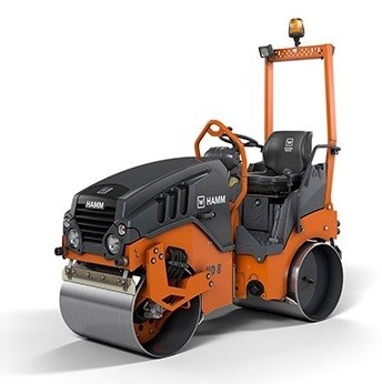 Twin Drum Ride On Roller - 100cm