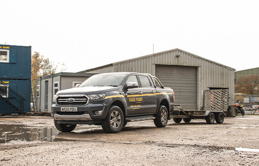 Hurn plant hire yard