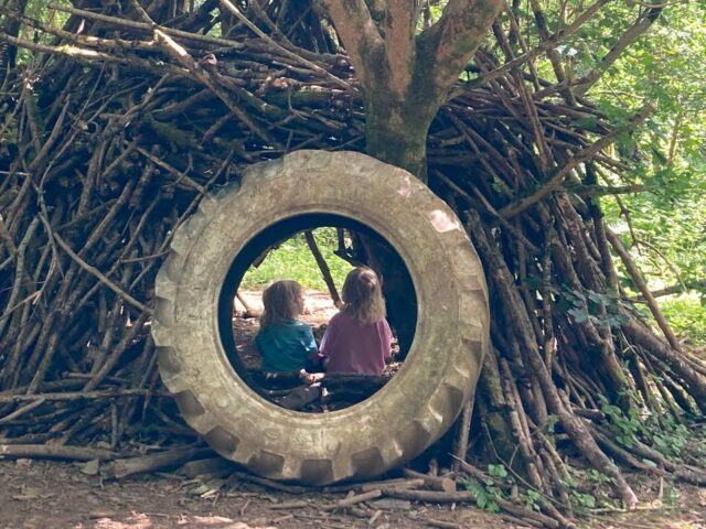 Proud to support the community woodland 🦅