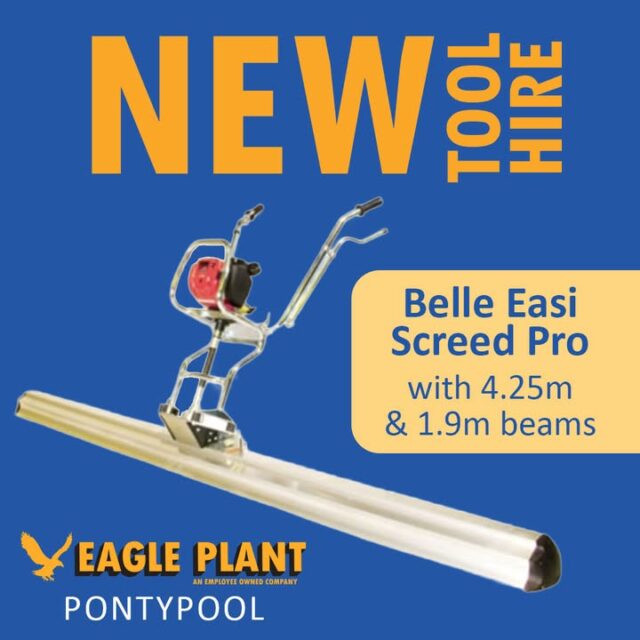 New Tools for hire 🦅
We now have a Belle Easy Screed Pro Drive Unit and Beams available to hire. 💪Designed for levelling and vibrating concrete slabs, its drive unit delivers strong vibration through a heavily reinforced aluminium beam, producing smooth, consistent finishing on both small and large pours.📞 01495 769 894
www.eagleplant.co.uk/branch/pontypool