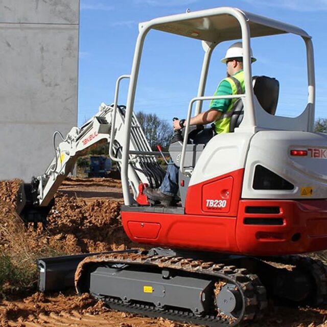 High performance, durable, and comfortable, the compact TB230 is a 3-Tonne excavator made for sites with limited accessibility. 💪Available to hire now:📞 01202 580 733www.eagleplant.co.uk/branch/hurn-plant